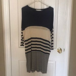 Cashmere long shirt/dress